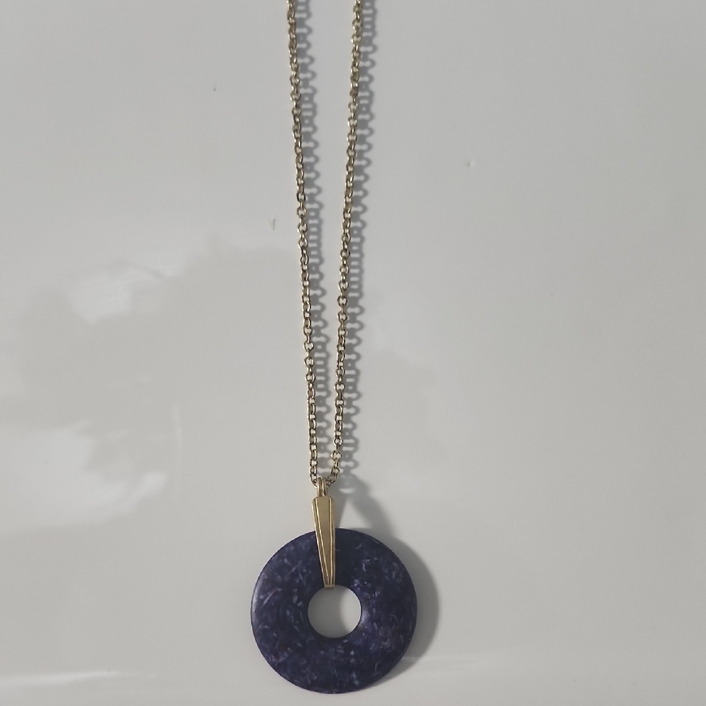 Purple Pendant Necklace #134